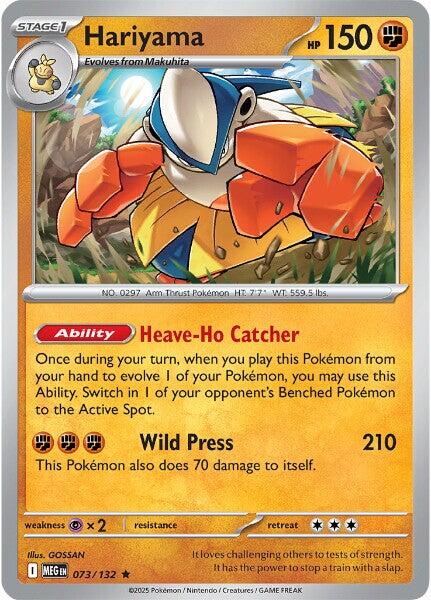 Hariyama (073/132) [Mega Evolutions: Base Set] | Pegasus Games WI