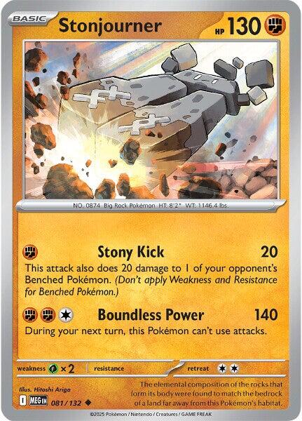 Stonjourner (081/132) [Mega Evolution: Base Set] | Pegasus Games WI