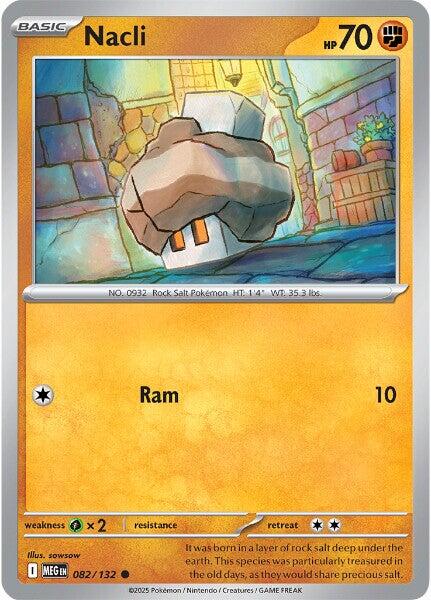 Nacli (082/132) [Mega Evolutions: Base Set] | Pegasus Games WI