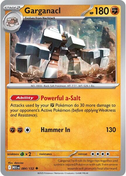Garganacl (084/132) [Mega Evolution: Base Set] | Pegasus Games WI