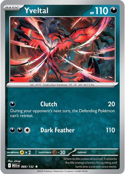 Yveltal (088/132) [Mega Evolutions: Base Set] | Pegasus Games WI