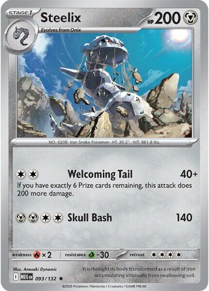 Steelix (093/132) [Mega Evolutions: Base Set] | Pegasus Games WI