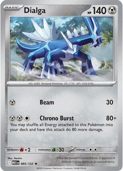 Dialga (095/132) [Mega Evolution: Base Set] | Pegasus Games WI
