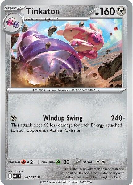 Tinkaton (098/132) [Mega Evolution: Base Set] | Pegasus Games WI