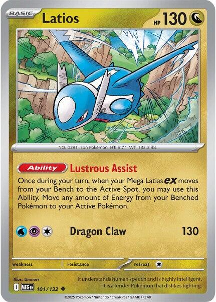 Latios (101/132) [Mega Evolutions: Base Set] | Pegasus Games WI