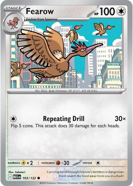 Fearow (103/132) [Mega Evolutions: Base Set] | Pegasus Games WI