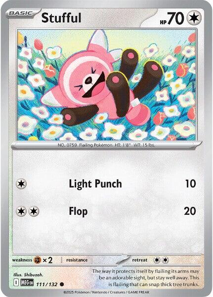 Stufful (111/132) [Mega Evolution: Base Set] | Pegasus Games WI