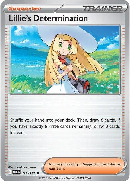 Lillie's Determination (119/132) [Mega Evolutions: Base Set] | Pegasus Games WI