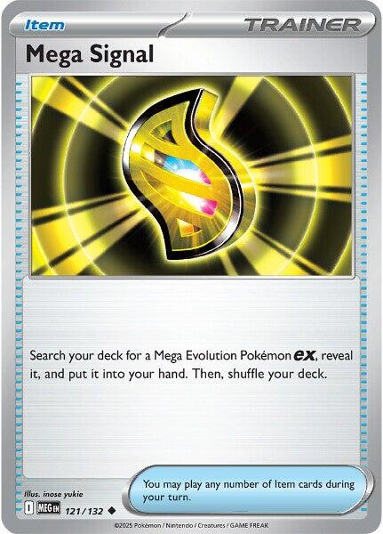 Mega Signal (121/132) [Mega Evolution: Base Set] | Pegasus Games WI