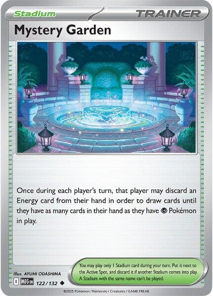 Mystery Garden (122/132) [Mega Evolutions: Base Set] | Pegasus Games WI