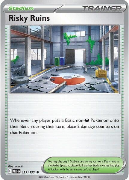Risky Ruins (127/132) [Mega Evolutions: Base Set] | Pegasus Games WI