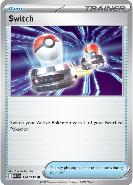 Switch (130/132) [Mega Evolutions: Base Set] | Pegasus Games WI