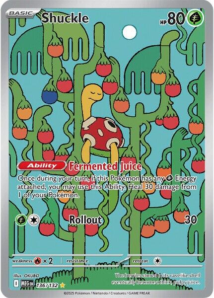 Shuckle (136/132) [Mega Evolution: Base Set] | Pegasus Games WI