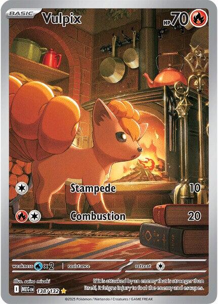 Vulpix (138/132) [Mega Evolution: Base Set] | Pegasus Games WI