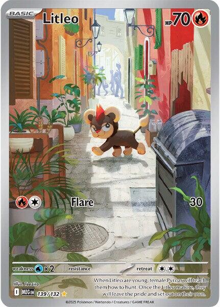 Litleo (139/132) [Mega Evolution: Base Set] | Pegasus Games WI