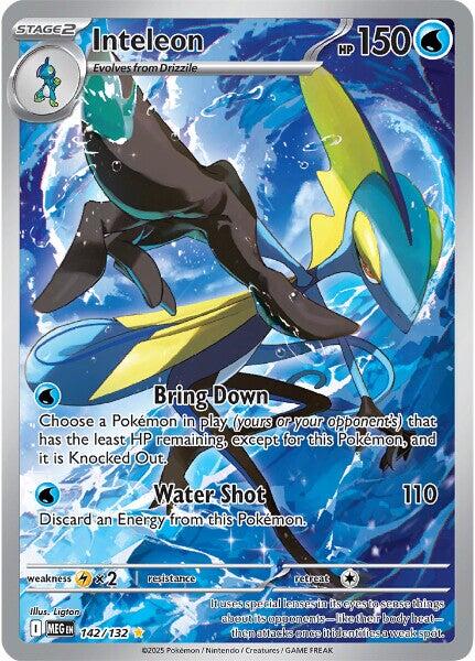 Inteleon (142/132) [Mega Evolution: Base Set] | Pegasus Games WI