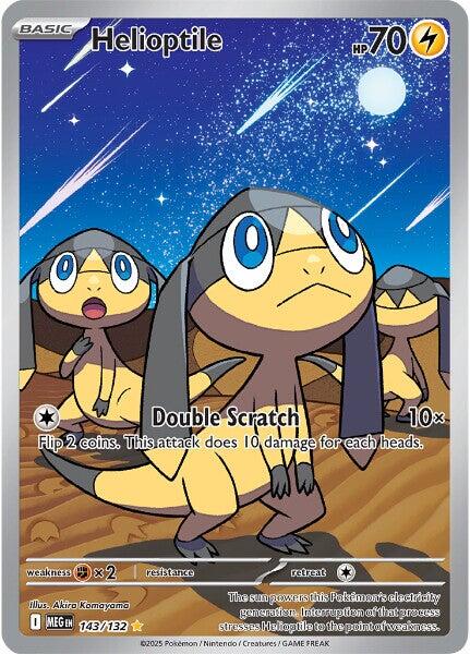 Helioptile (143/132) [Mega Evolution: Base Set] | Pegasus Games WI