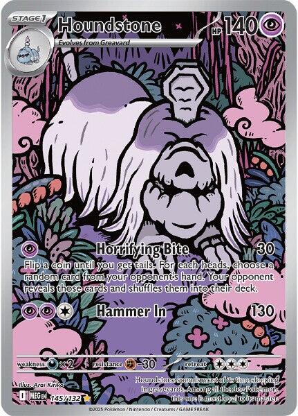 Houndstone (145/132) [Mega Evolution: Base Set] | Pegasus Games WI