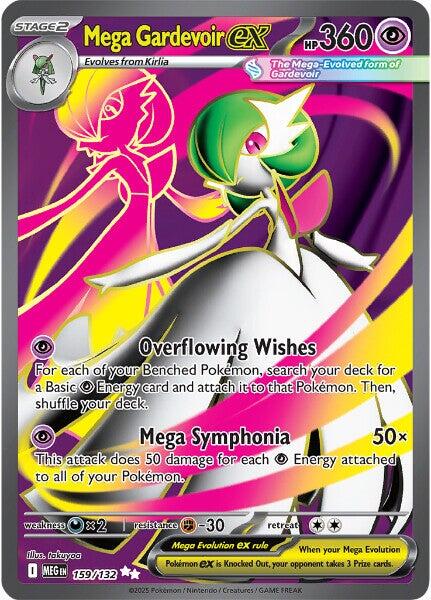 Mega Gardevoir ex (159/132) [Mega Evolution: Base Set] | Pegasus Games WI