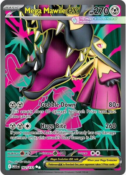 Mega Mawile ex (162/132) [Mega Evolution: Base Set] | Pegasus Games WI