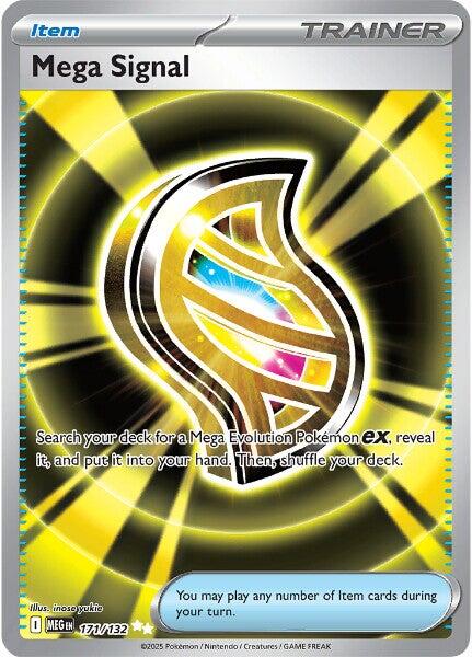 Mega Signal (171/132) [Mega Evolution: Base Set] | Pegasus Games WI