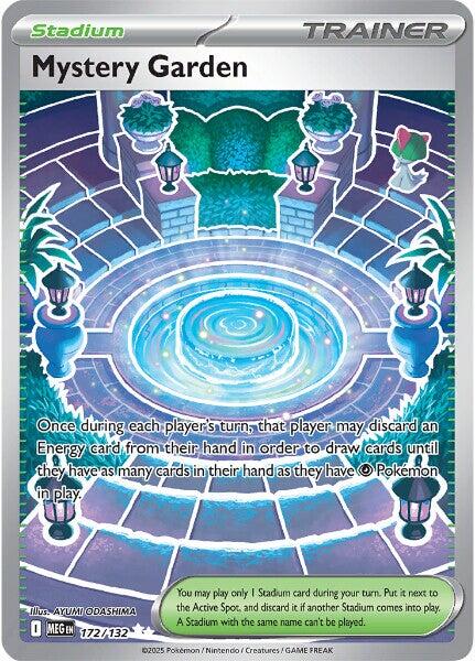 Mystery Garden (172/132) [Mega Evolution: Base Set] | Pegasus Games WI