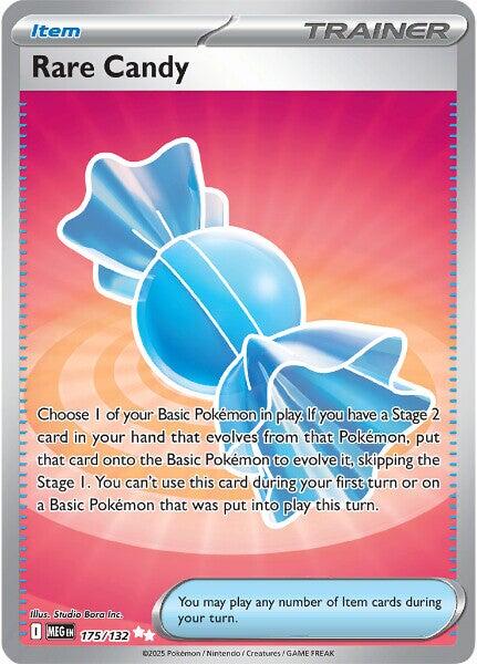 Rare Candy (175/132) [Mega Evolutions: Base Set] | Pegasus Games WI