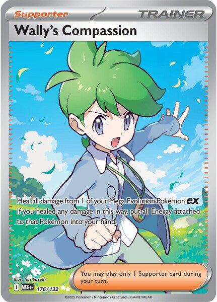 Wally's Compassion (176/132) [Mega Evolutions: Base Set] | Pegasus Games WI