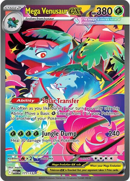 Mega Venusaur ex (177/132) [Mega Evolution: Base Set] | Pegasus Games WI