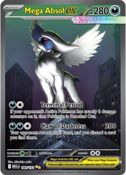 Mega Absol ex (180/132) [Mega Evolutions: Base Set] | Pegasus Games WI