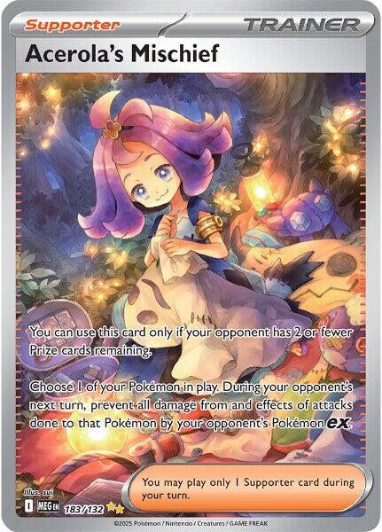 Acerola's Mischief (183/132) [Mega Evolutions: Base Set] | Pegasus Games WI