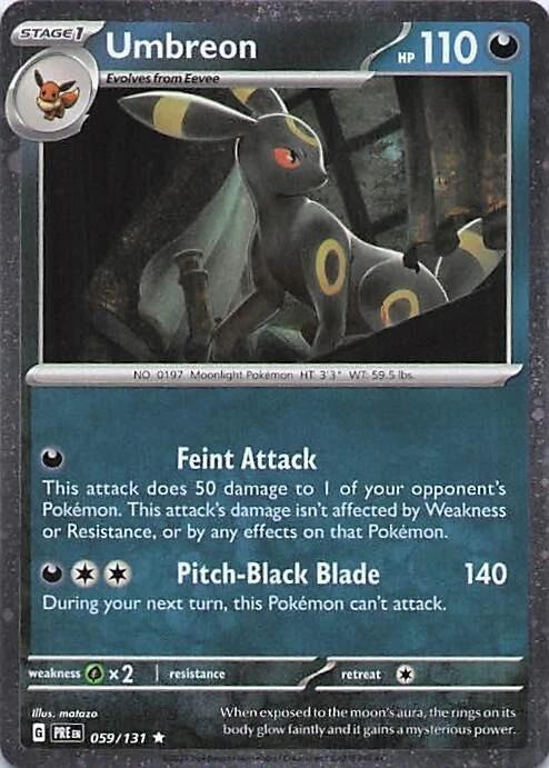 Umbreon (059/131) (Cosmos Holo) [Miscellaneous Cards] | Pegasus Games WI