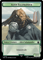 Alien Rhino // Alien Salamander Double-Sided Token [Doctor Who Tokens] | Pegasus Games WI