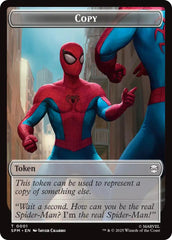 Copy // Human Citizen Double-Sided Token [Marvel's Spider-Man Tokens] | Pegasus Games WI