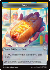 Food // Robot Double-Sided Token [Marvel's Spider-Man Tokens] | Pegasus Games WI