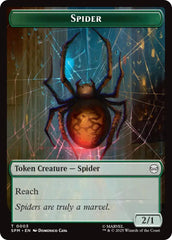 Spider // Food Double-Sided Token [Marvel's Spider-Man Tokens] | Pegasus Games WI