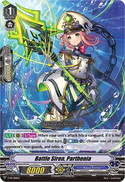 Battle Siren, Parthenia (Parallel Foil) (V-PR/0111EN) [V Promo Cards] | Pegasus Games WI