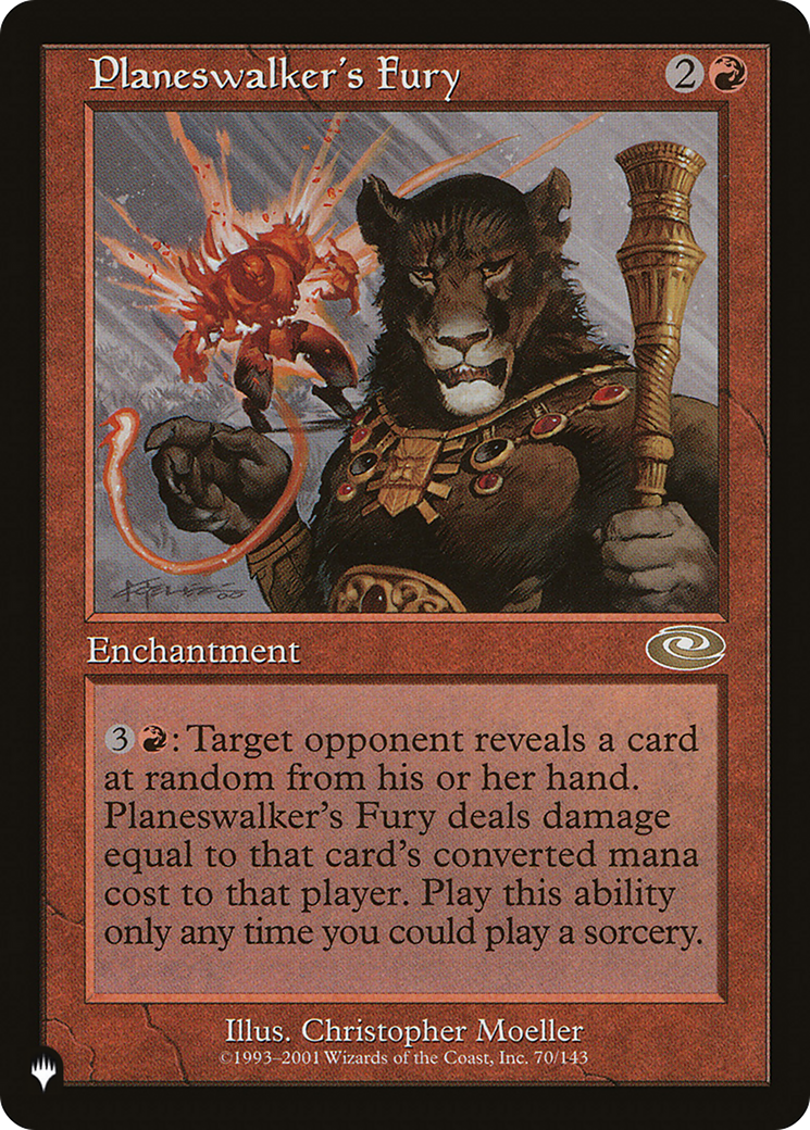 Planeswalker's Fury [The List] | Pegasus Games WI