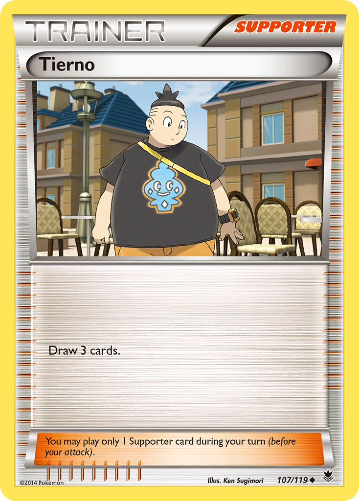 Tierno (107/119) [XY: Phantom Forces] | Pegasus Games WI