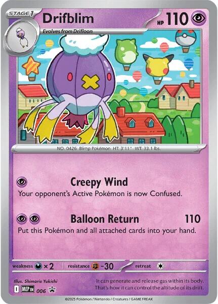 Drifblim (006) [Mega Evolutions Promo] | Pegasus Games WI