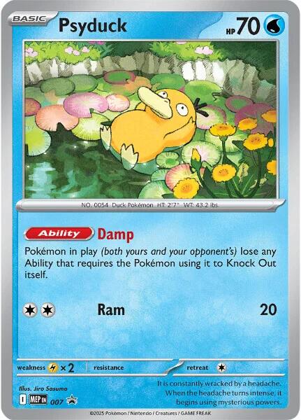 Psyduck (007) [Mega Evolutions Promo] | Pegasus Games WI