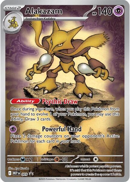 Alakazam (009) [Mega Evolutions Promo] | Pegasus Games WI