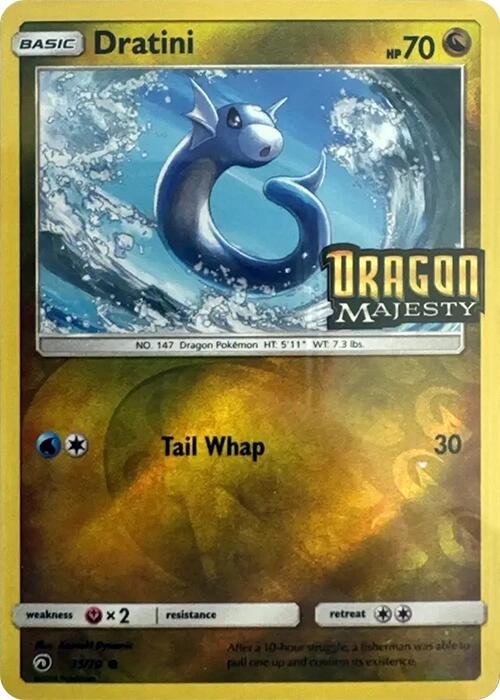 Dratini (35/70) (Toys R Us Promo) [Miscellaneous Cards] | Pegasus Games WI