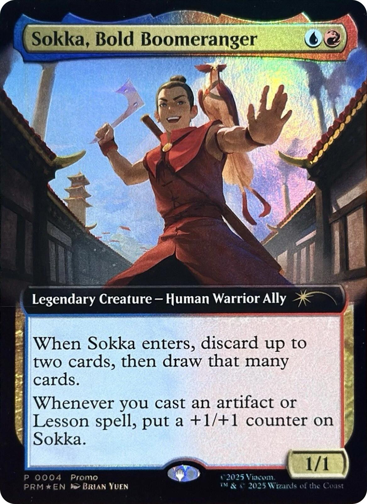 Sokka, Bold Boomeranger (Extended Art) [Media Promos] | Pegasus Games WI