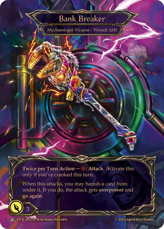 Construct Bank Breaker [JDG052] (Promo)  Cold Foil | Pegasus Games WI