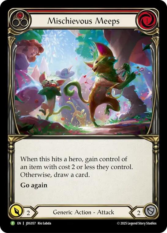 Mischievous Meeps [JDG057] (Promo)  Cold Foil | Pegasus Games WI