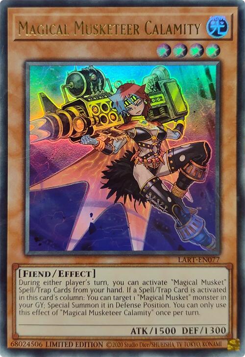 Magical Musketeer Calamity [LART-EN077] Ultra Rare | Pegasus Games WI