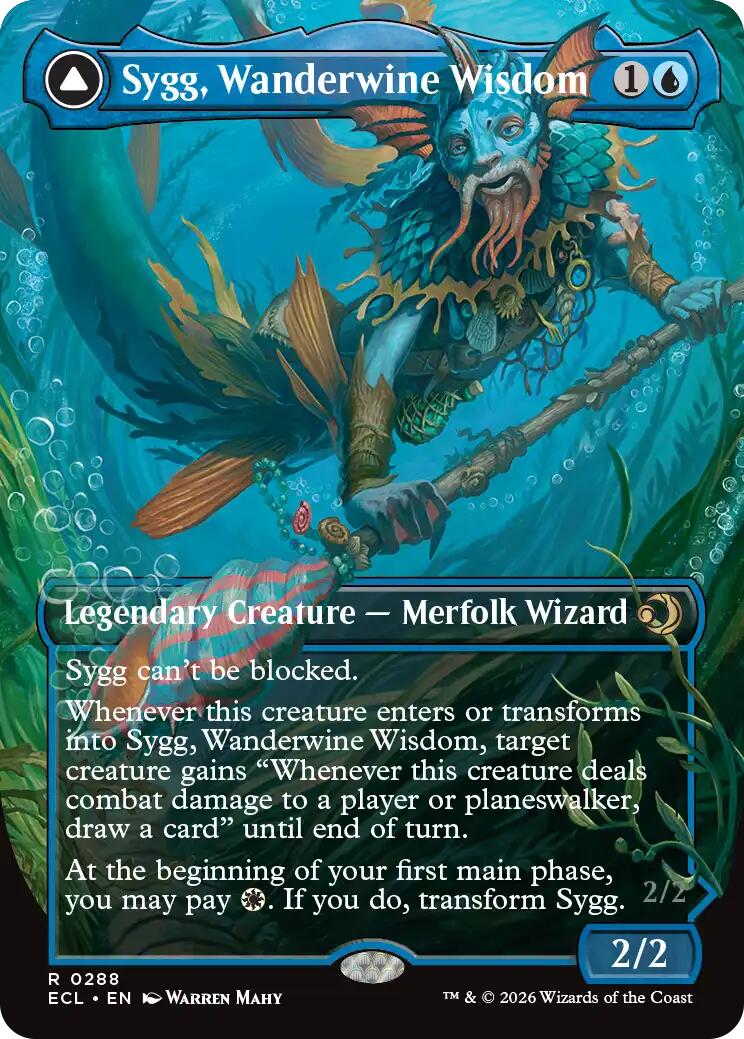 Sygg, Wanderwine Wisdom (Borderless) [Lorwyn Eclipsed] | Pegasus Games WI