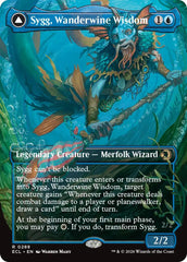 Sygg, Wanderwine Wisdom (Borderless) [Lorwyn Eclipsed] | Pegasus Games WI