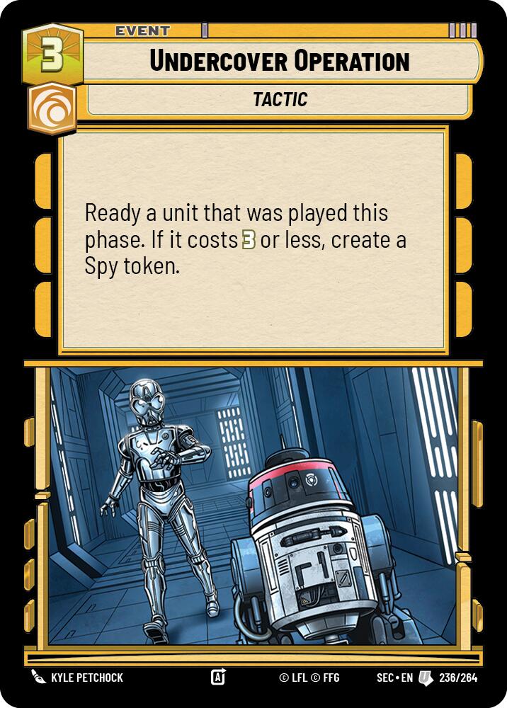 Undercover Operation (236/264) (236/264) [Secrets of Power] | Pegasus Games WI